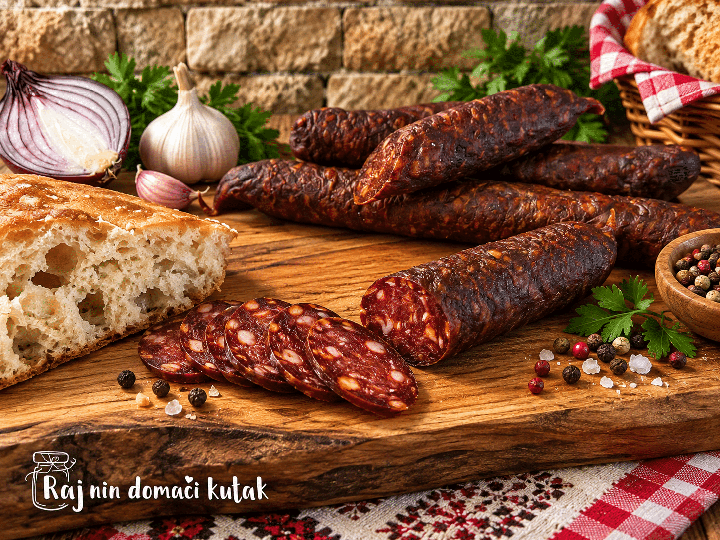 Domaća suva kobasica - Slika 2