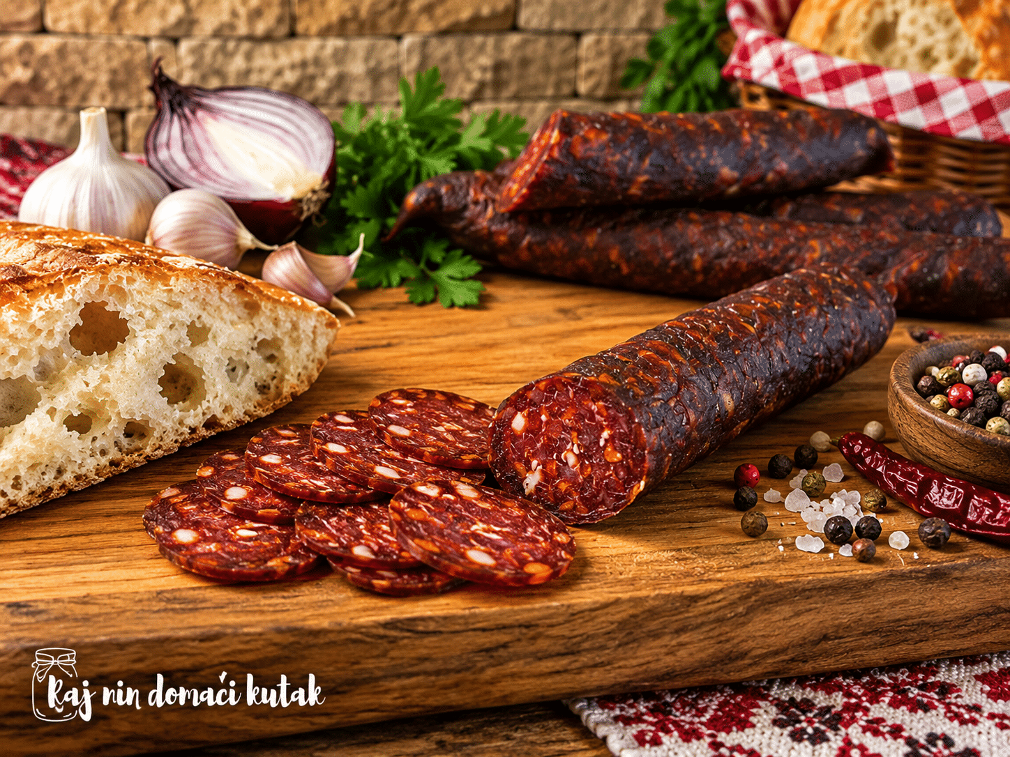 Domaća suva kobasica - Slika 3