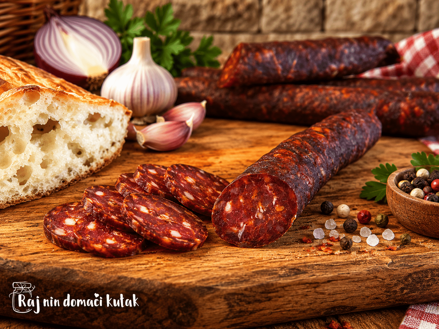 Domaća suva kobasica - Slika 4