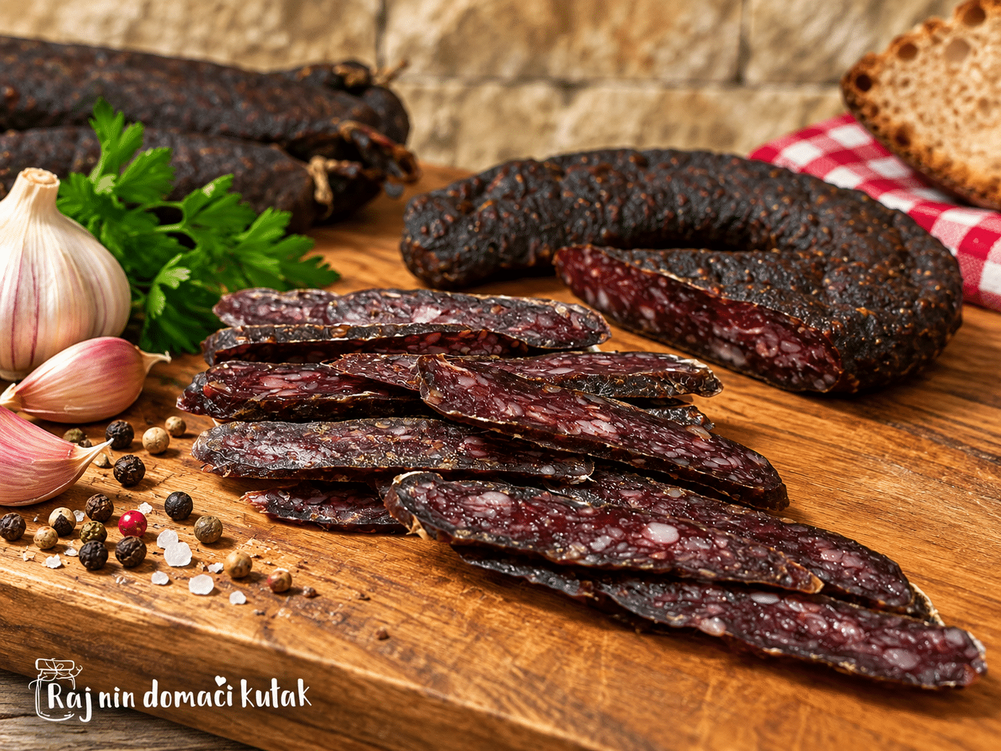 Domaća peglana kobasica - Slika 2