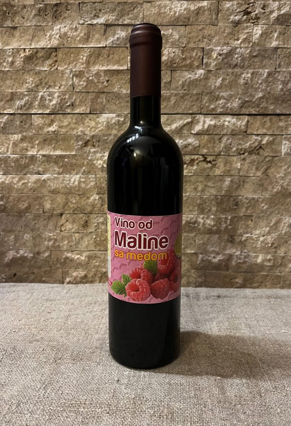 Vino od maline sa medom