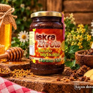 Iskra života – medno biljni koktel