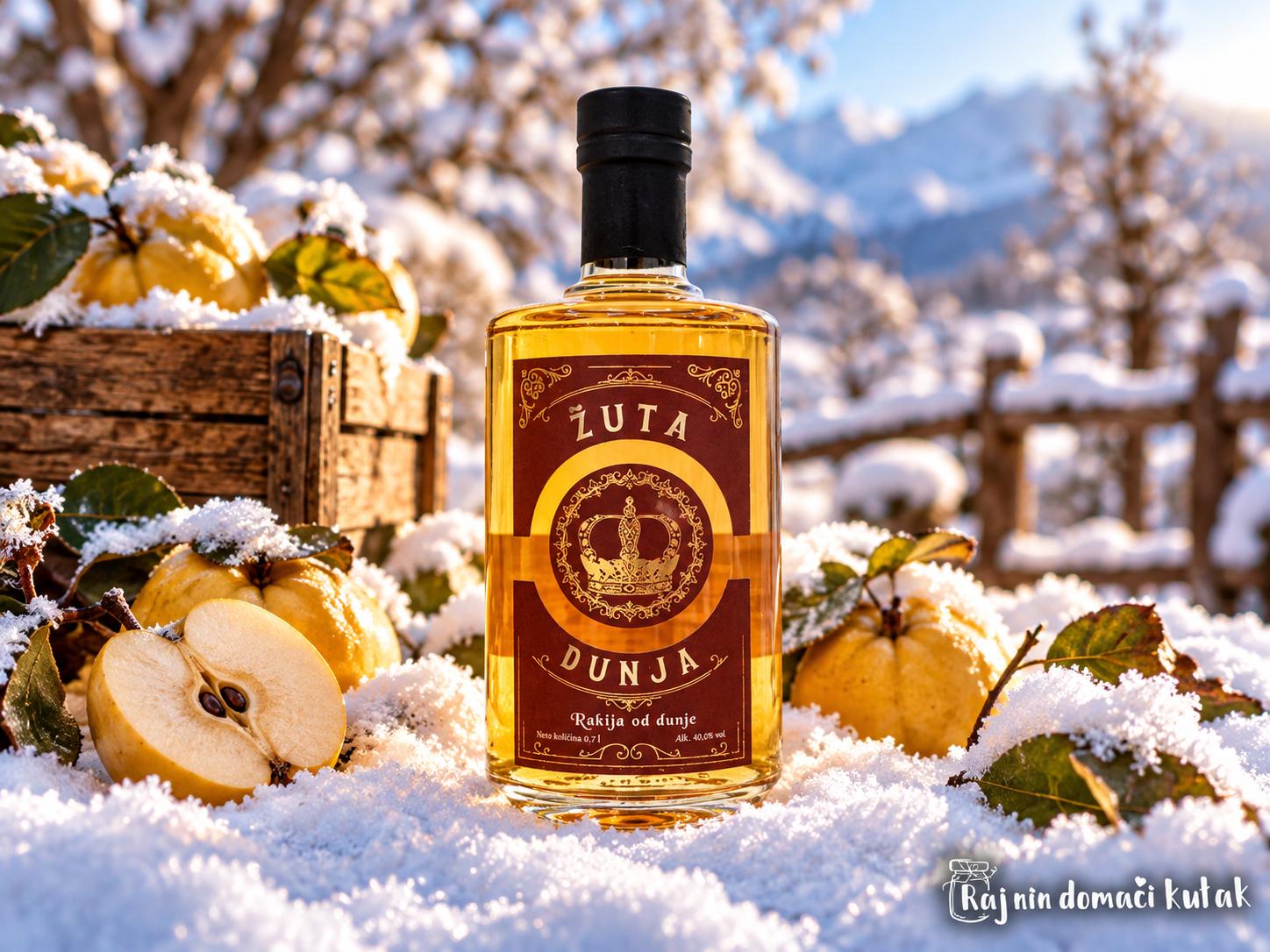 Premium Rakija Žuta Dunja