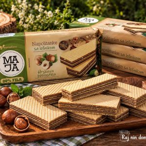 Napolitanke sa lešnikom