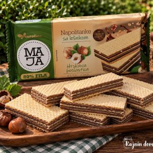 Napolitanke sa lešnikom