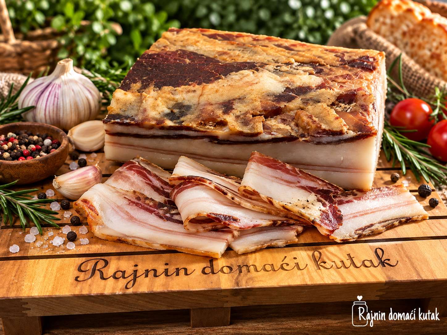 Hamburška slanina od mangulice